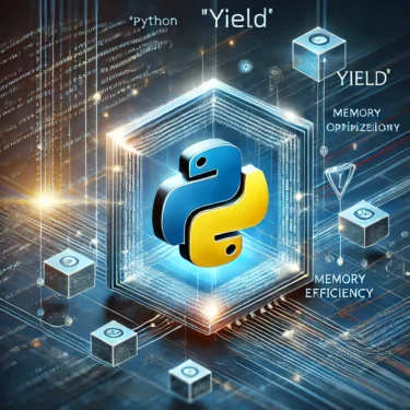 【Pythonのyield完全ガイド】メモリ効率とパフォーマンスを最大化する使い方と応用例