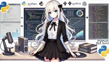 Pythonの辞書(dict)をキー・値でソートする方法｜基本から応用まで徹底解説